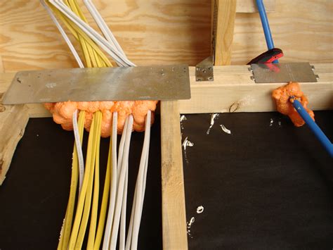 spray foam insulation electrical panels